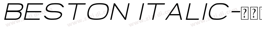 Beston Italic字体转换